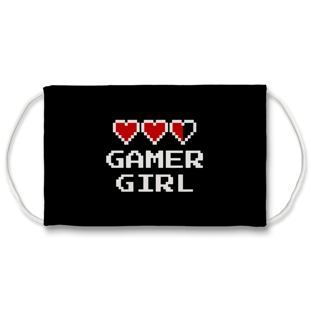 Gamer Girl Sublimation Face Mask Secondary image