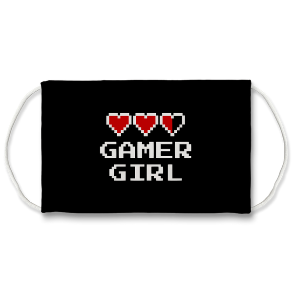Gamer Girl Sublimation Face Mask