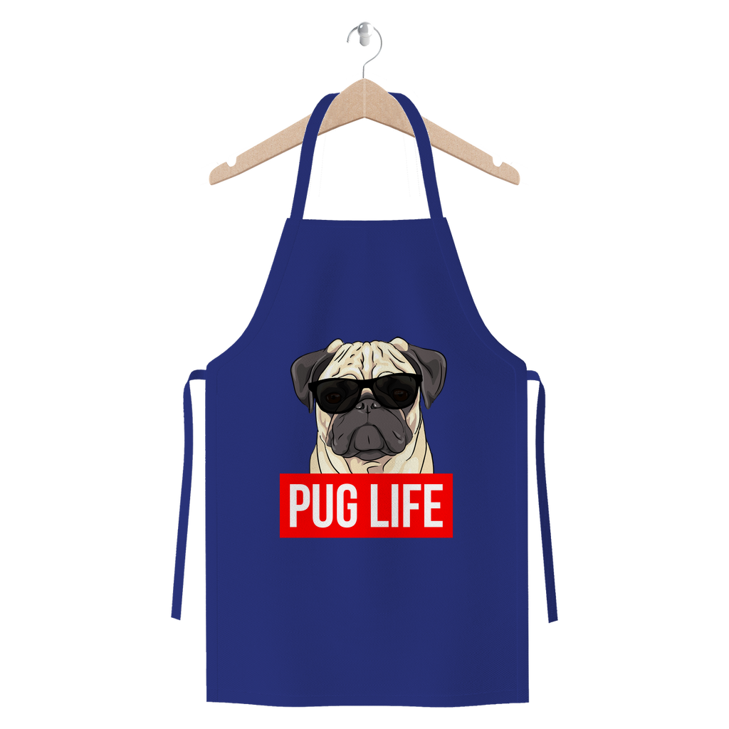 Pug Life - Pug Lover ﻿Premium Jersey Apron