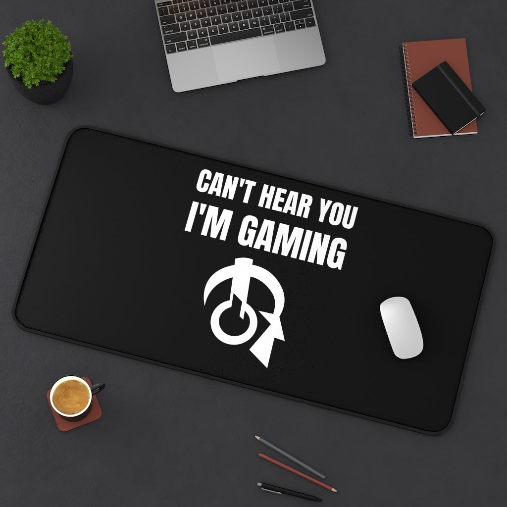 Can't Hear You I'm Gaming Desk Mat | Fantasy RPG Mouse Mat | Video Game Mouse Pad Main image