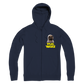 Pug Wars The Last Pug ﻿Premium Adult Zip Hoodie