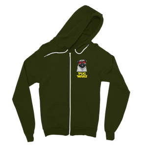 Pug Wars Return Of The Pug ﻿Classic Adult Zip Hoodie Pug Wars Return Of The Pug ﻿Classic Adult Zip Hoodie