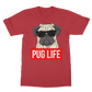 Pug Life - Pug Lover ﻿Classic Adult T-Shirt