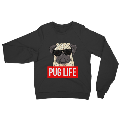 Pug Life - Pug Lover ﻿Classic Adult Sweatshirt