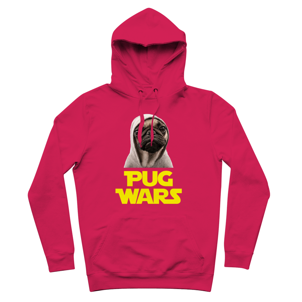 Pug Wars The Last Pug ﻿Premium Adult Hoodie
