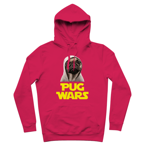 Pug Wars The Last Pug ﻿Premium Adult Hoodie