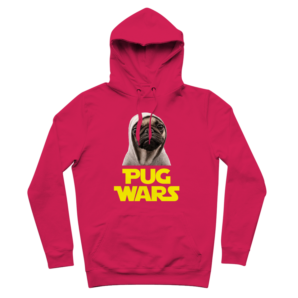 Pug Wars The Last Pug ﻿Premium Adult Hoodie