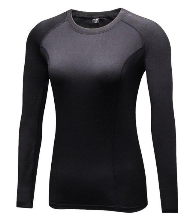 compression shirt women, women's compression shirt Main image
