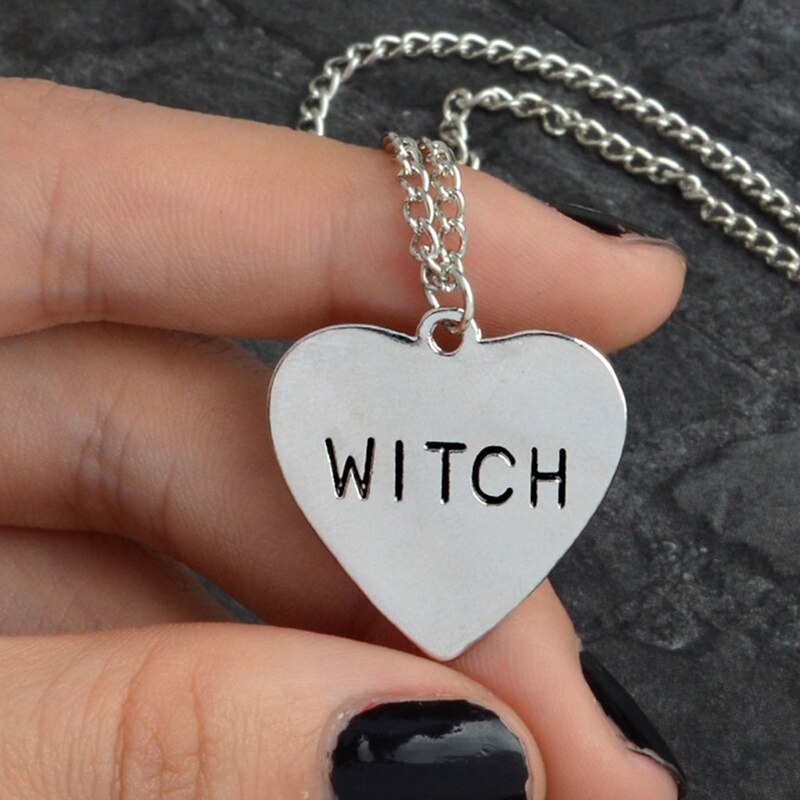 witch necklace, wiccan necklace, witchcraft necklace Main image