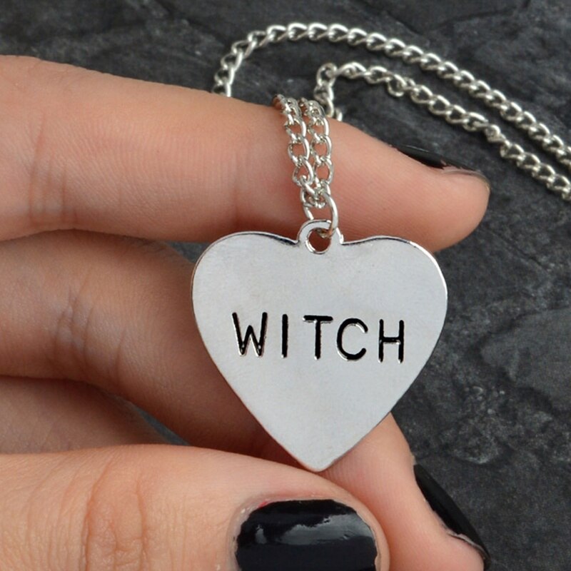 witch necklace, wiccan necklace, witchcraft necklace