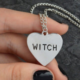 Witch Necklace witch necklace, wiccan necklace, witchcraft necklace