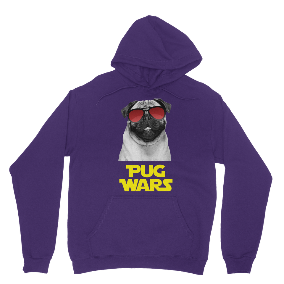 Pug Wars Return Of The Pug ﻿Classic Adult Hoodie