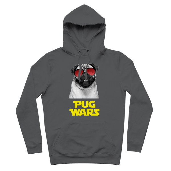Pug Wars Return Of The Pug ﻿Premium Adult Hoodie