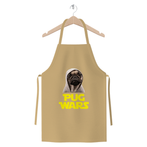 Pug Wars The Last Pug ﻿Premium Jersey Apron Pug Wars The Last Pug ﻿Premium Jersey Apron
