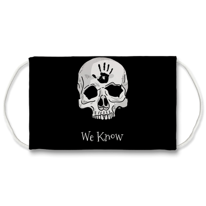 Dark Brotherhood We Know 2 Sublimation Face Mask