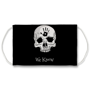 Dark Brotherhood We Know 2 Sublimation Face Mask Dark Brotherhood We Know 2 Sublimation Face Mask