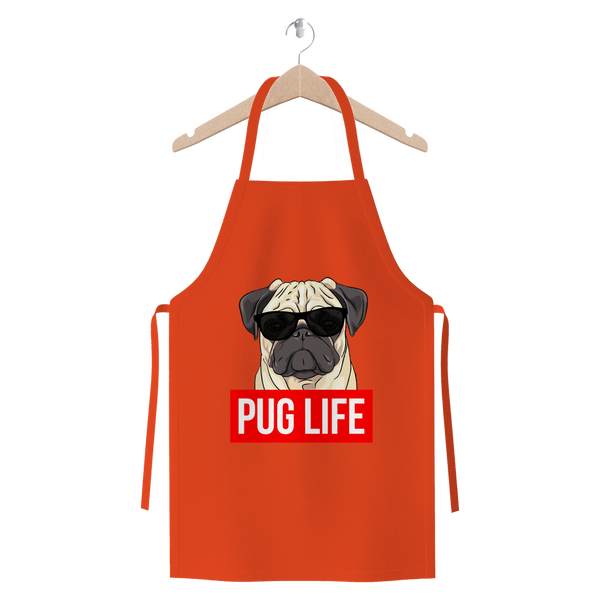 Pug Life - Pug Lover ﻿Premium Jersey Apron