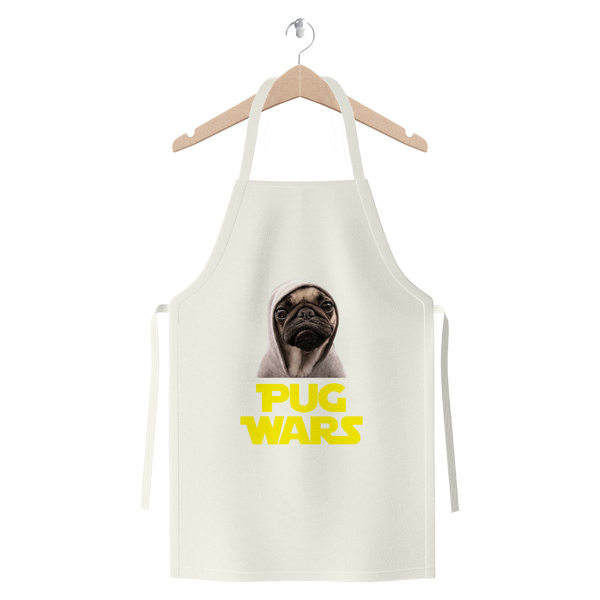 Pug Wars The Last Pug ﻿Premium Jersey Apron