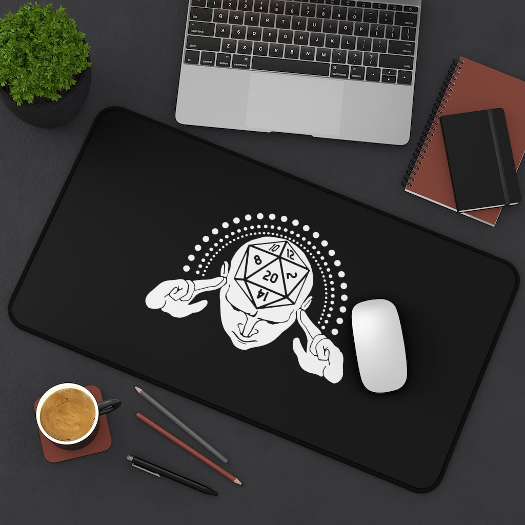 Dragon Fantasy RPG Dice Mouse Pad | Dungeon Master Mouse Mat | Tabletop RPG Mouse Pad | Tabletop Games | RPG Pad | Role Playing Desk Mat