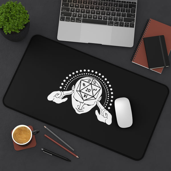 Dragon Fantasy RPG Dice Mouse Pad | Dungeon Master Mouse Mat | Tabletop RPG Mouse Pad | Tabletop Games | RPG Pad | Role Playing Desk Mat