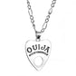 Gothic Ouija Shape Board Pendant Chain Necklace