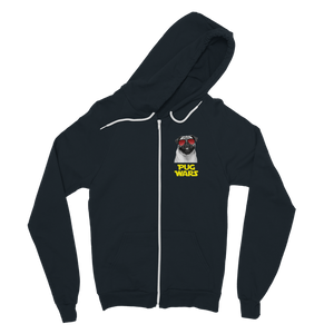Pug Wars Return Of The Pug ﻿Classic Adult Zip Hoodie Pug Wars Return Of The Pug ﻿Classic Adult Zip Hoodie