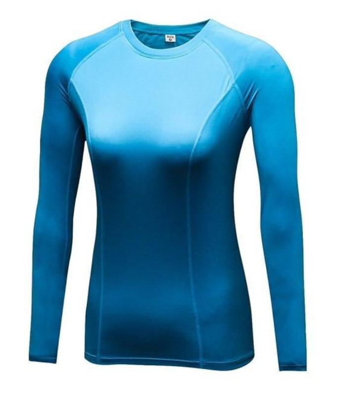 Womens Fitness  Full Sleeve Compression Shirt Top Secondary image