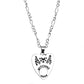 Gothic Ouija Shape Board Pendant Chain Necklace