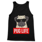 Pug Life - Pug Lover ﻿Classic Adult Vest Top