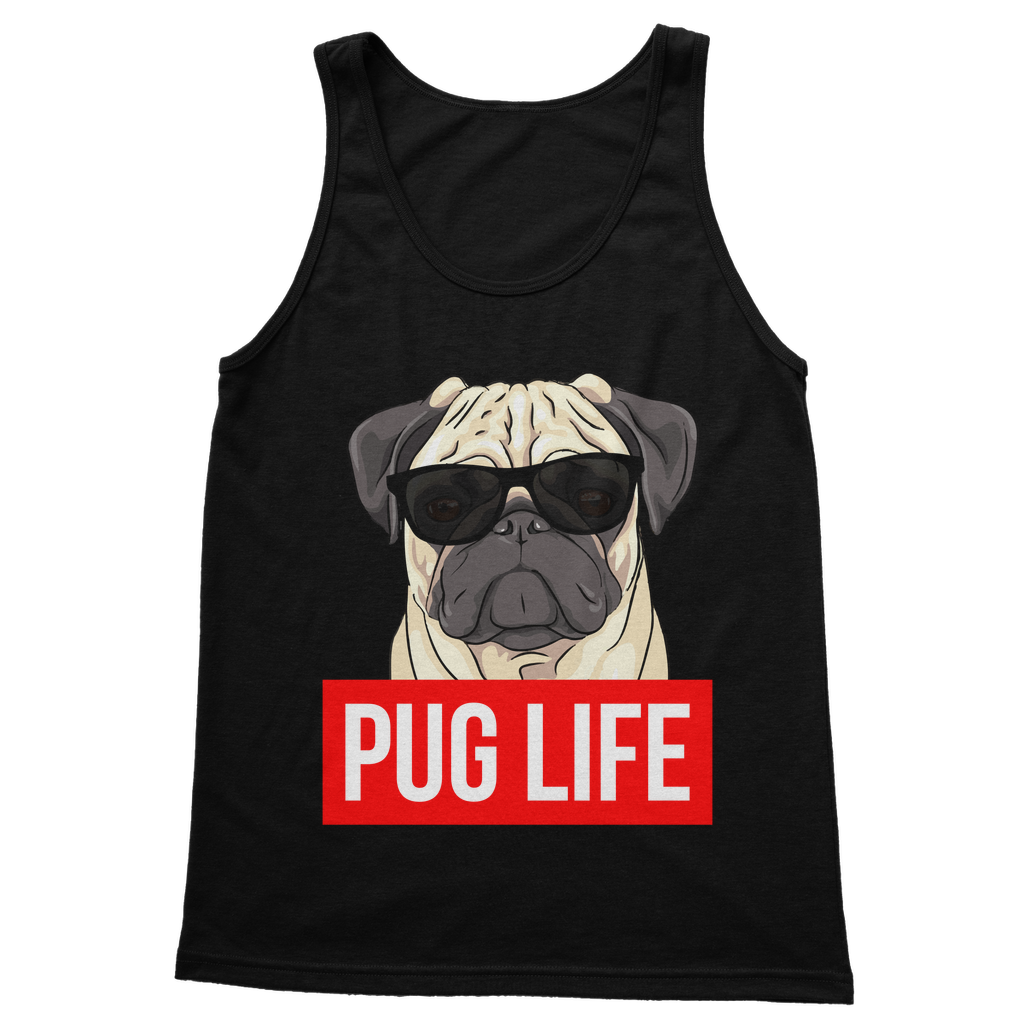Pug Life - Pug Lover ﻿Classic Adult Vest Top