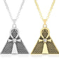 egyptian necklace, ankh necklace, nefertiti necklace, eye of horus necklace
