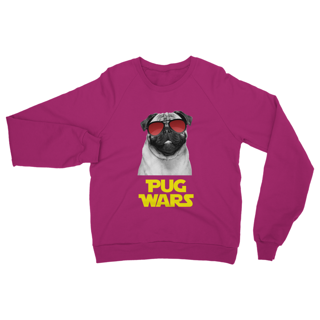 Pug Wars Return Of The Pug ﻿Classic Adult Sweatshirt