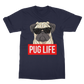 Pug Life - Pug Lover ﻿Classic Adult T-Shirt