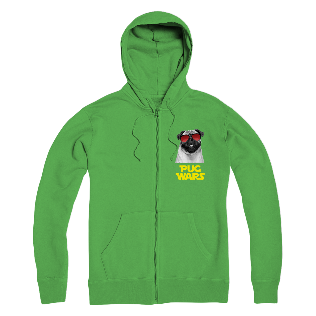 Pug Wars Return Of The Pug ﻿Premium Adult Hoodie