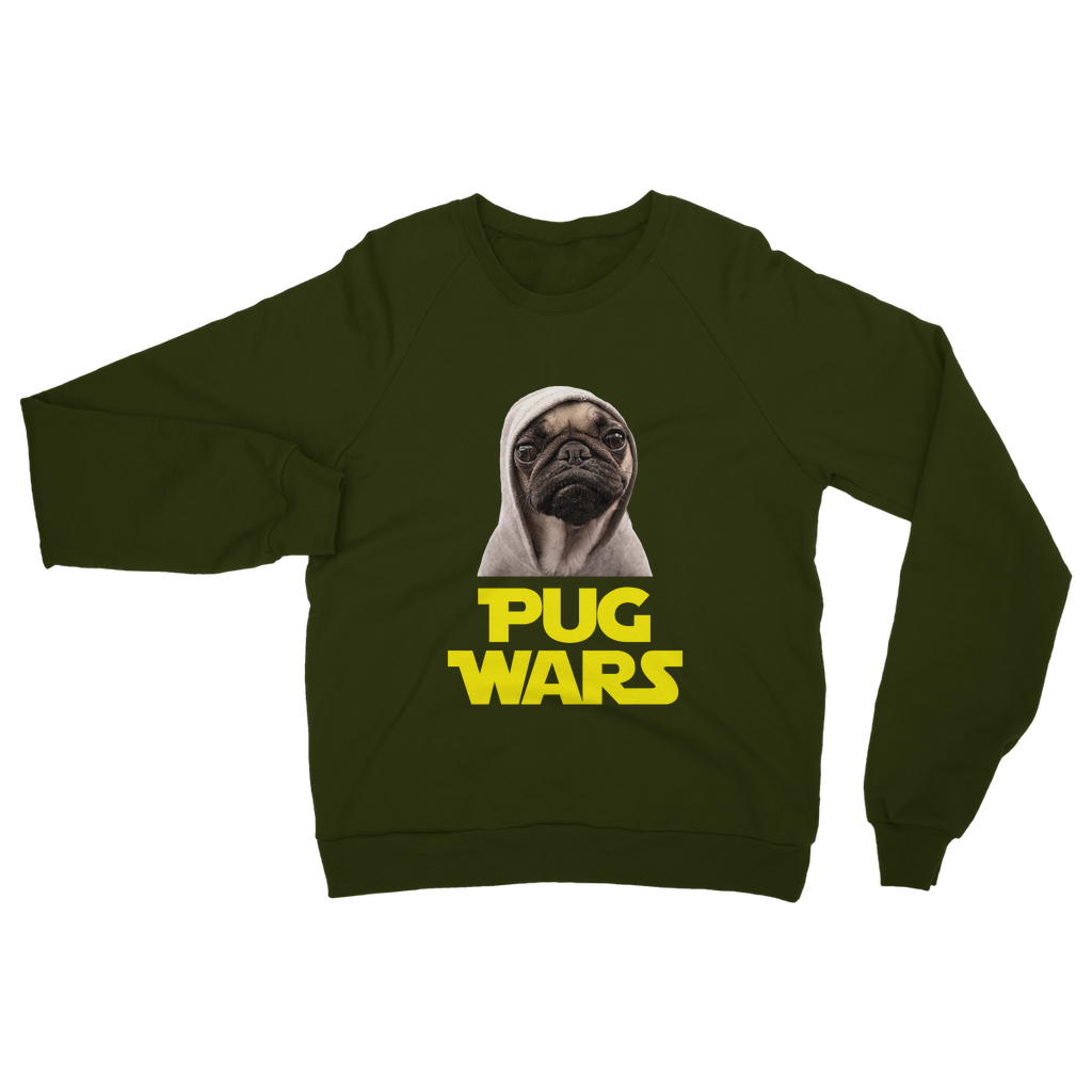 Pug Wars The Last Pug ﻿Classic Adult Sweatshirt