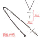 Faith Stainless Steel Pendant Necklace