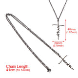 Faith Stainless Steel Pendant Necklace Faith Stainless Steel Pendant Necklace