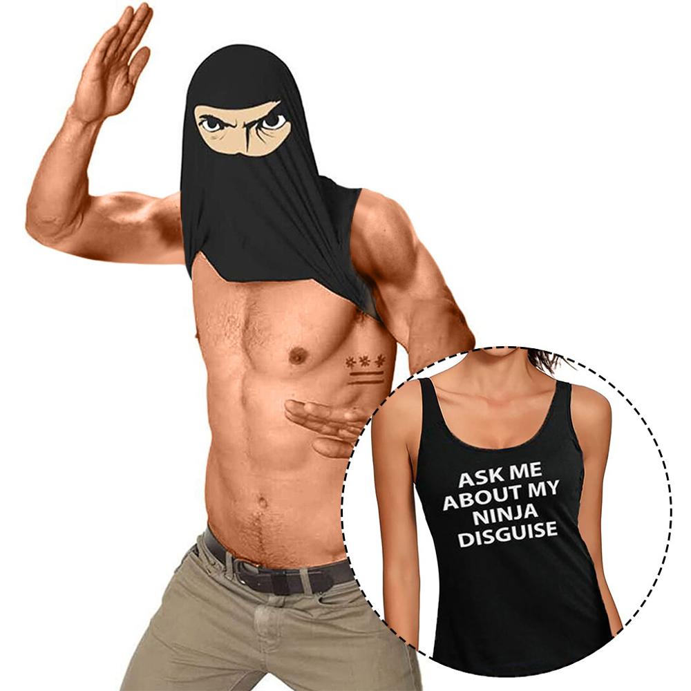 Ask Me About My Ninja Disguise Men's T-Shirt
