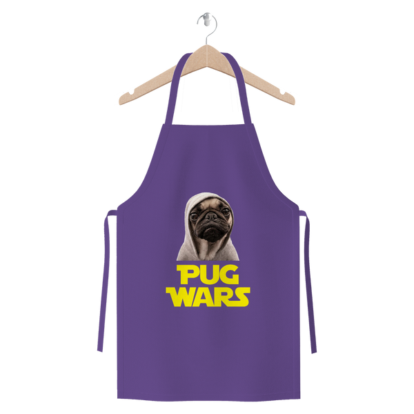 Pug Wars The Last Pug ﻿Premium Jersey Apron