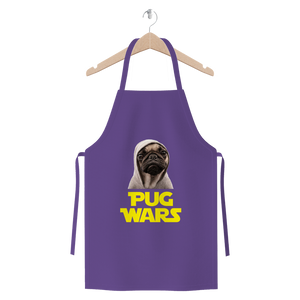 Pug Wars The Last Pug ﻿Premium Jersey Apron Pug Wars The Last Pug ﻿Premium Jersey Apron
