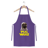 Pug Wars The Last Pug ﻿Premium Jersey Apron Pug Wars The Last Pug ﻿Premium Jersey Apron