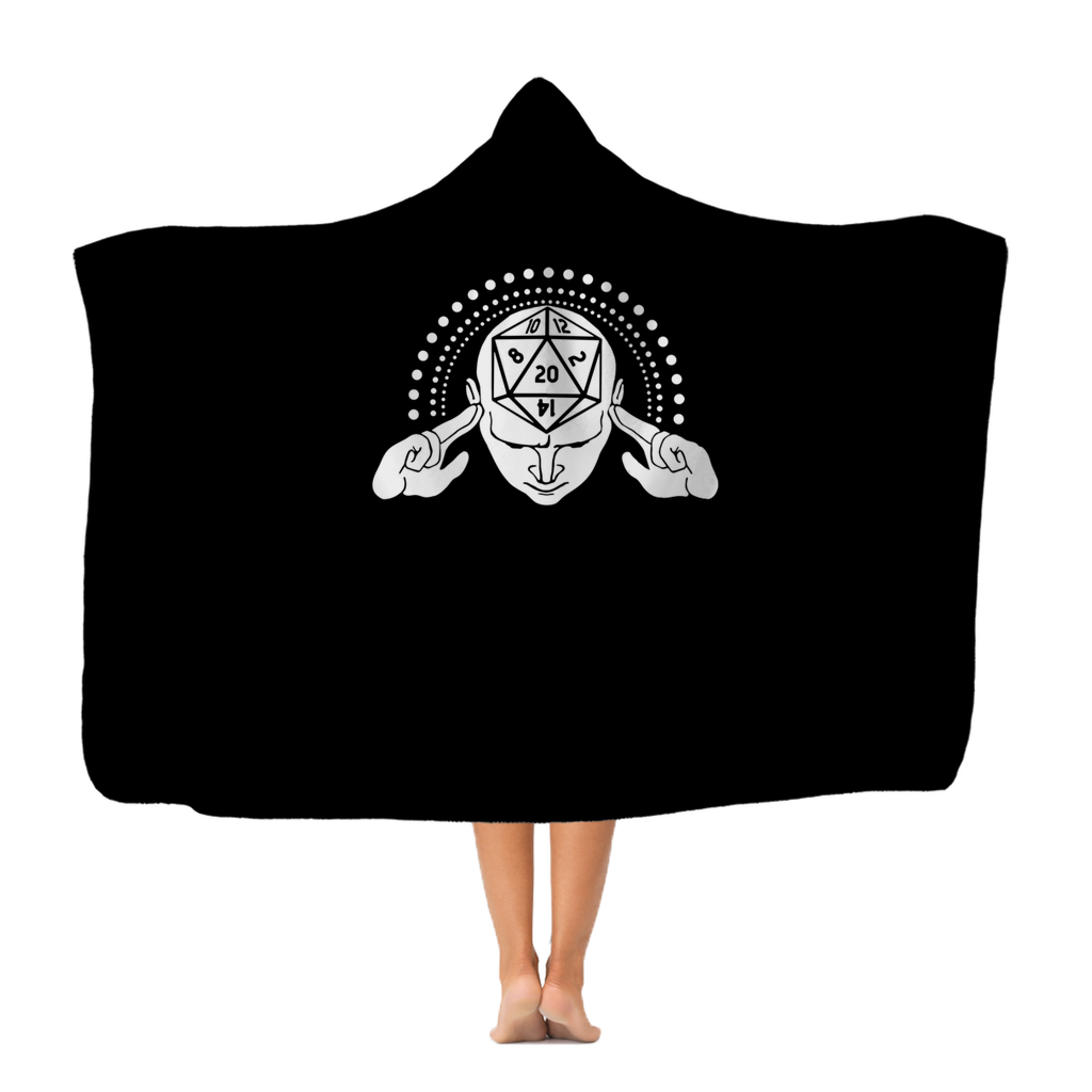 Paladin Fantasy RPG Hooded Blanket | Dungeon Master | Tabletop RPG | Tabletop Games Blanket Role Playing Game Hooded Blanket