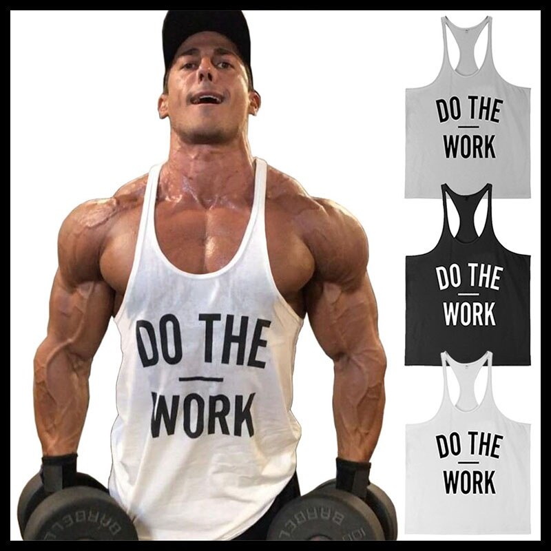 gym vest, stringer vest, gym stringer Main image