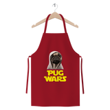 Pug Wars The Last Pug ﻿Premium Jersey Apron Pug Wars The Last Pug ﻿Premium Jersey Apron