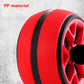 Gains™ Silent Abdominal Wheel Roller Trainer Fitness Gym Ab Roller Core Trainer