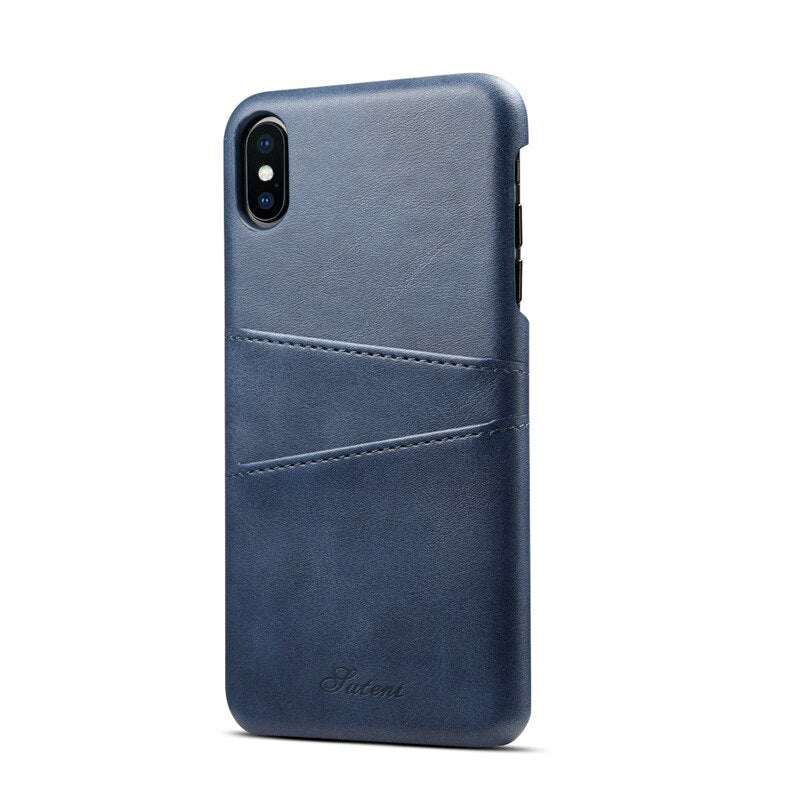Luxury Leather iPhone Phone Case
