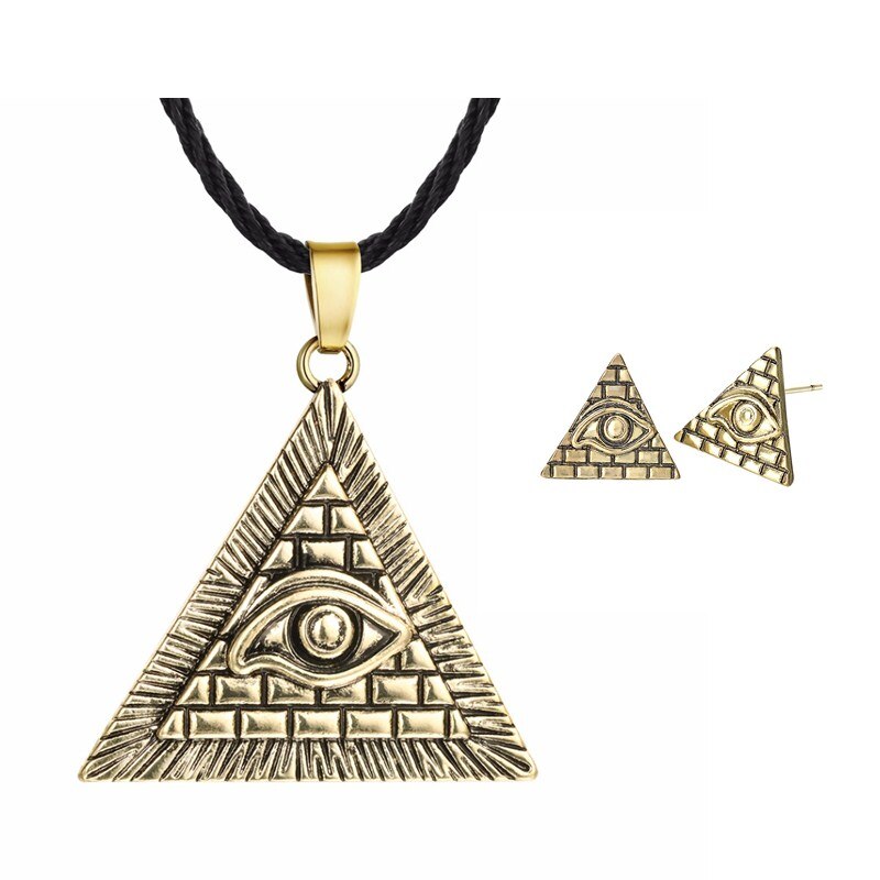 illuminati necklace, illuminati chain, illuminati pendant