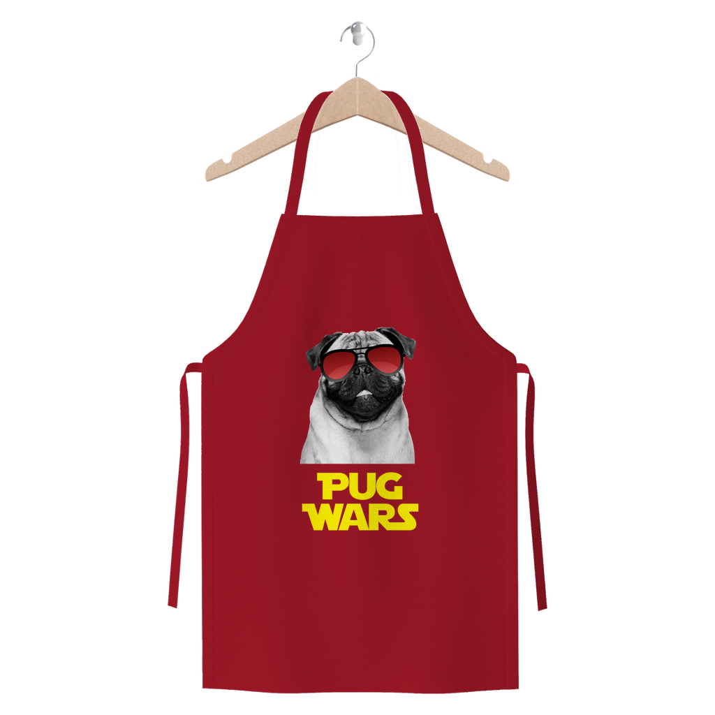 Pug Wars Return Of The Pug ﻿Premium Jersey Apron
