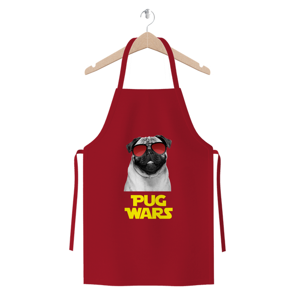 Pug Wars Return Of The Pug ﻿Premium Jersey Apron
