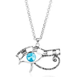 Retro Gods Of Egypt Necklace egyptian necklace, ankh necklace, nefertiti necklace, eye of horus necklace